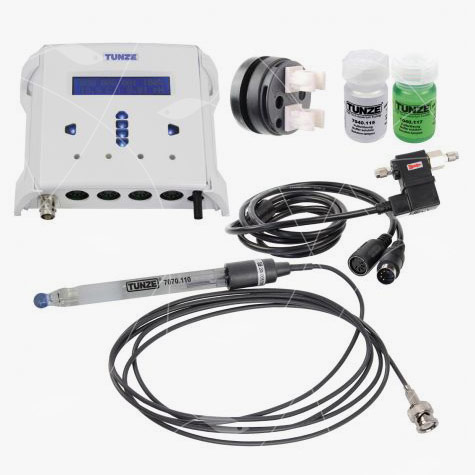 کنترلر pH برای تنظیم تزریق دی اکسید کربن (پی اچ/سی او دو اسمارت کنترلر)