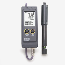 تستر قابل حمل pH/EC/TDS و دما